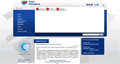Desktop Screenshot of franki-foundations-group.be
